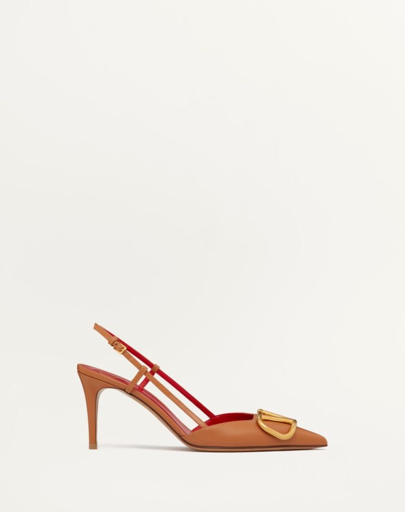 VLogo Signature Calfskin Slingback Pump 80mm / 3.15 in. - Image 6