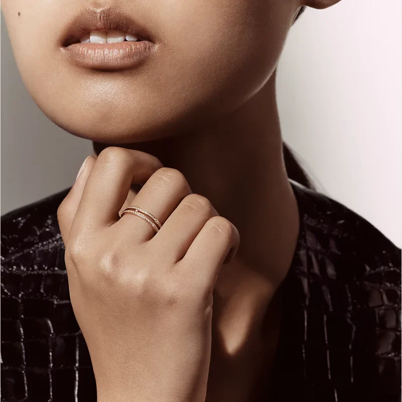 Ariane wedding band, small model - Image 2