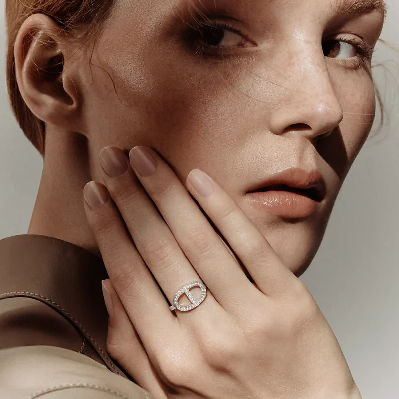 Chaine dancre Contour ring - Image 2