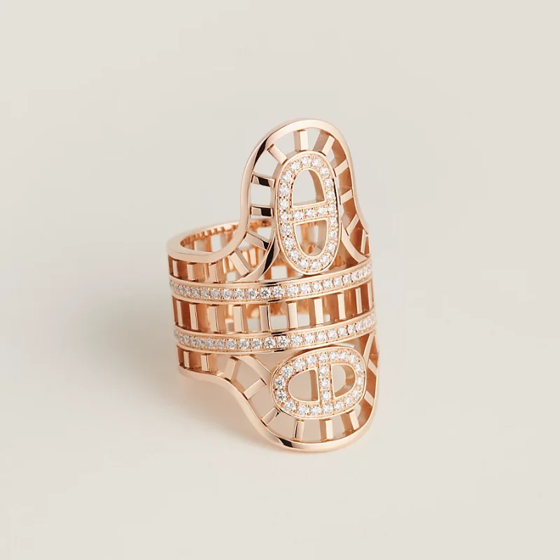 Chaine dancre Divine ring, very large model