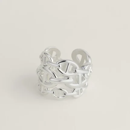 Chaine dancre Enchainee ring, large model