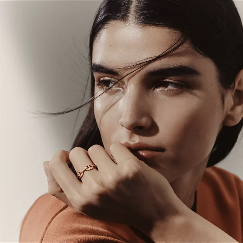 Chaine dancre Enchainee ring, small model - Image 2