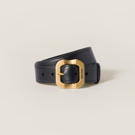 Leather belt