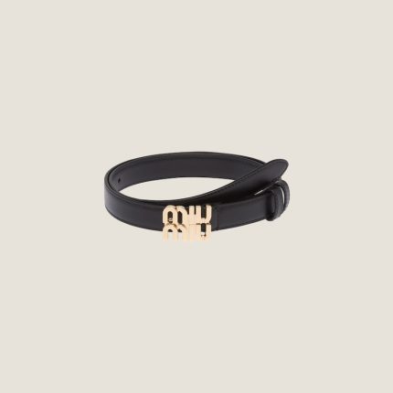 Leather belt