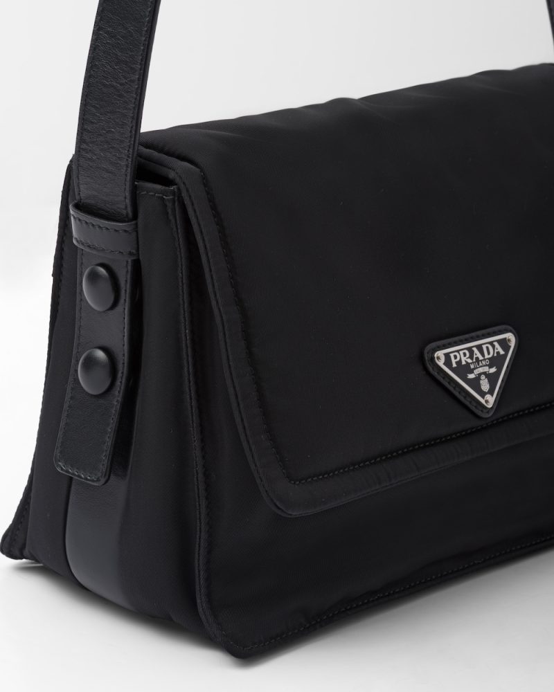 Small Padded Re-Nylon Shoulder Bag - Image 3