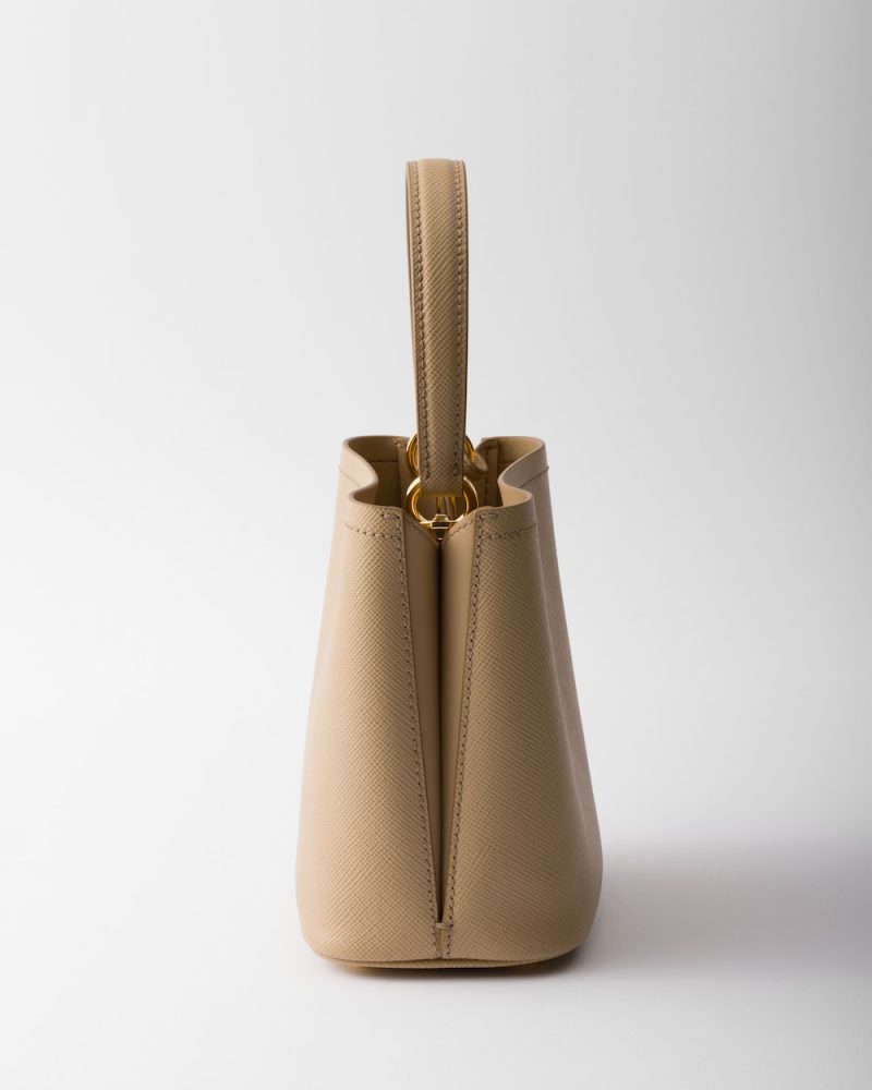 Prada Panier Saffiano Leather Mini-Bag - Image 3