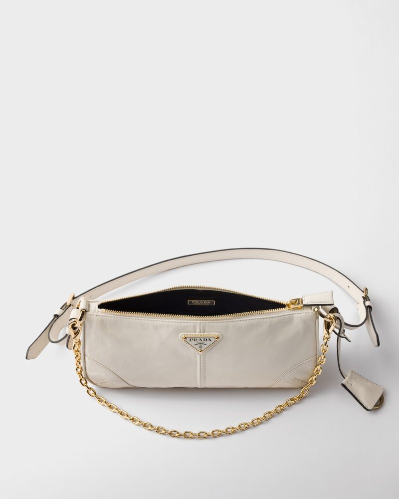 Prada Re-Edition 2002 Medium Leather Shoulder Bag - Image 3