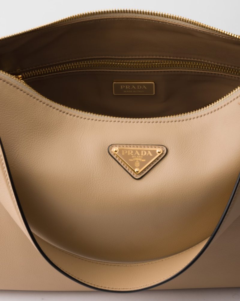 Prada Aim??e Large Leather Shoulder Bag - Image 2