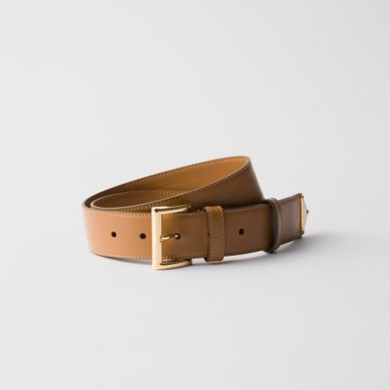 Leather belt