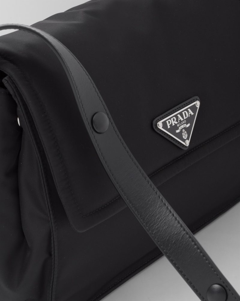 Medium Padded Re-Nylon Shoulder Bag - Image 4