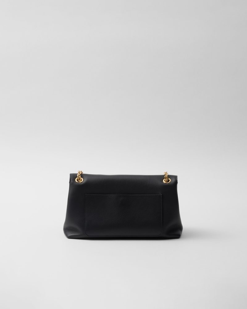 Prada Doux Medium Leather Shoulder Bag - Image 4
