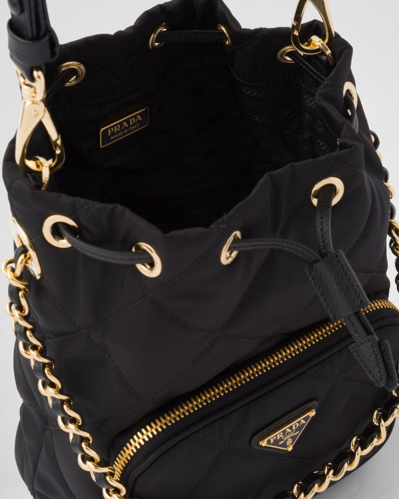 Prada Re-Edition 1995 Cha?ne Re-Nylon Shoulder Bag - Image 4
