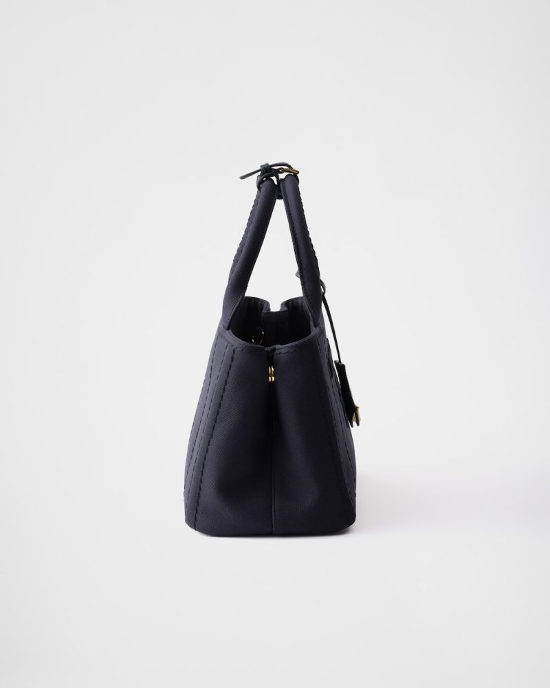 Small Cotton Canvas Handbag - Image 3
