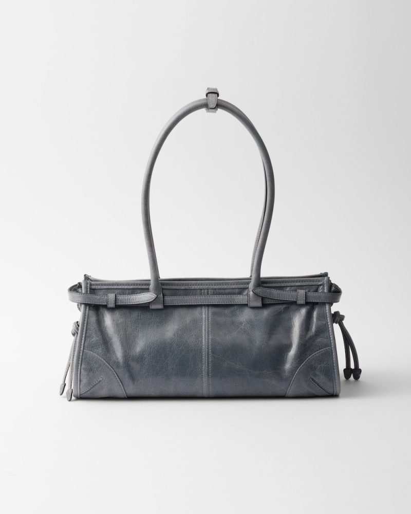 Prada Bonnie Medium Leather Handbag - Image 4