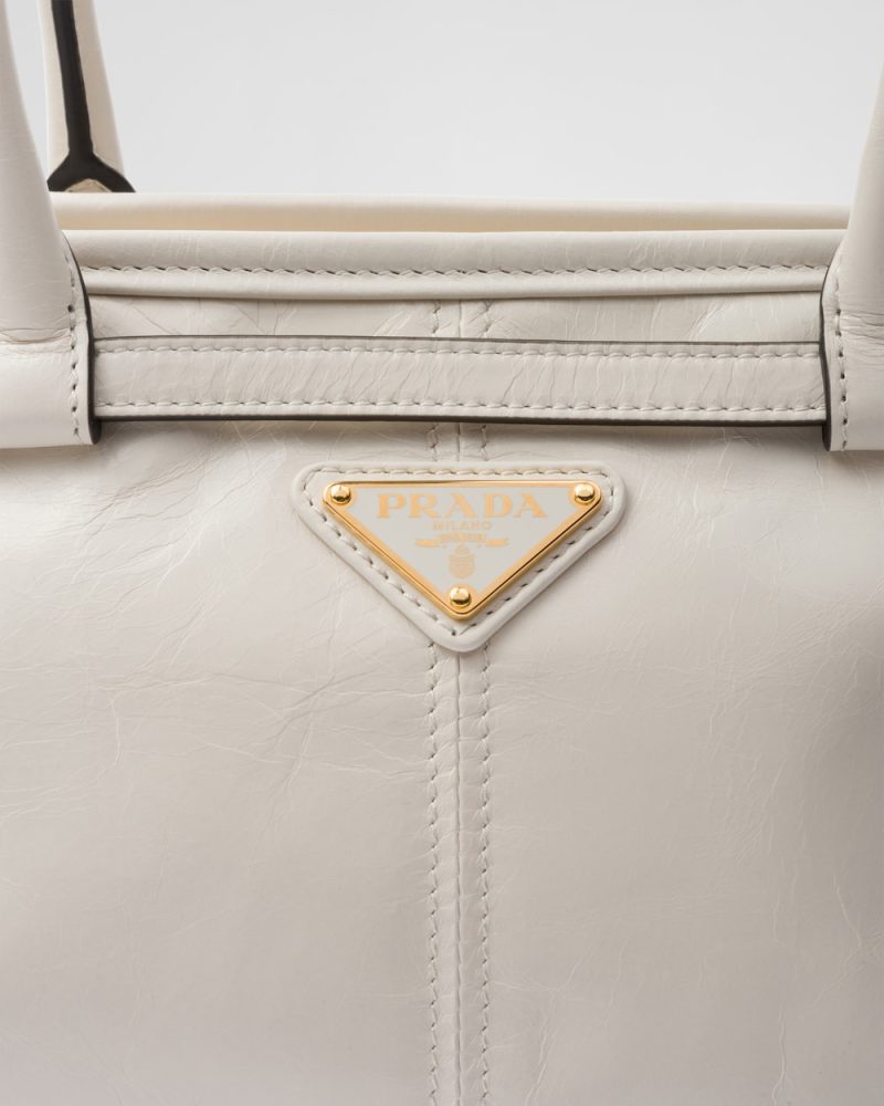 Prada Bonnie Medium Leather Handbag - Image 3