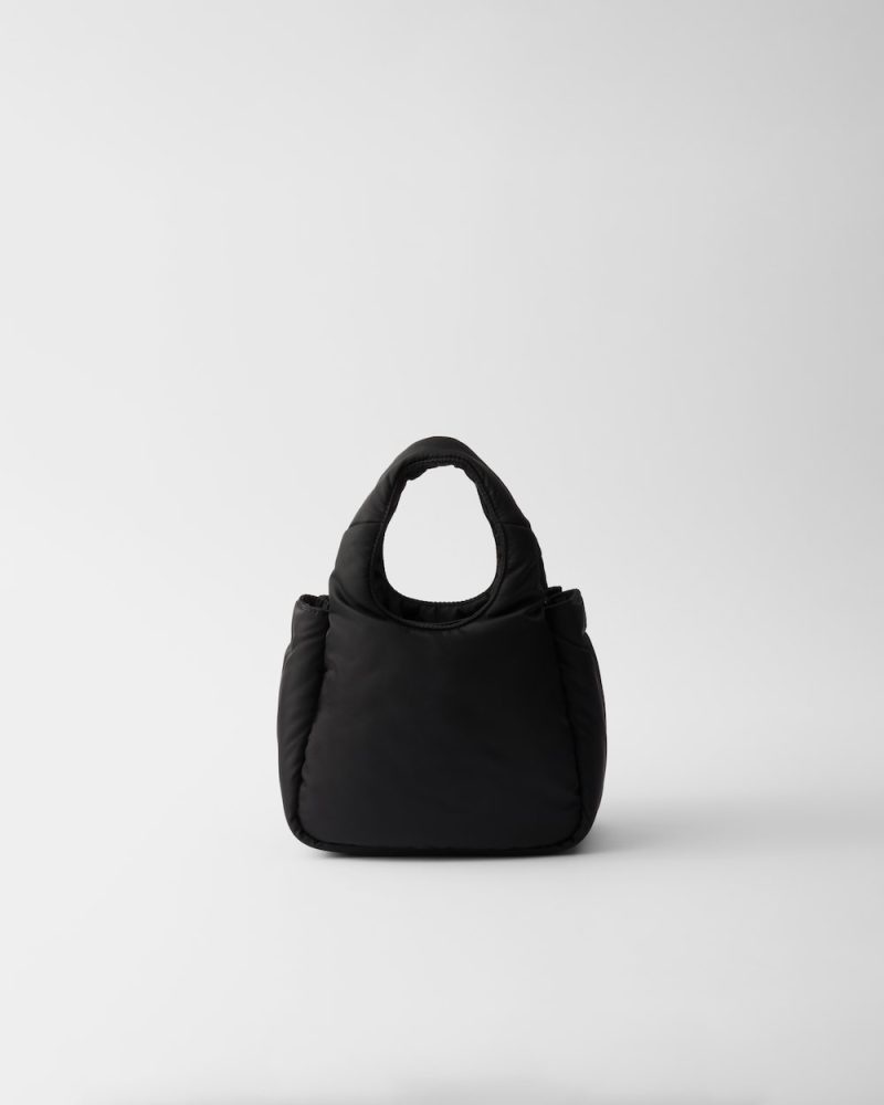 Padded Re-Nylon Mini-Bag With Bow - Image 4