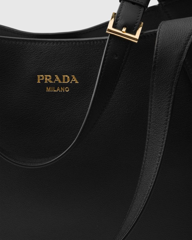 Large Leather Tote Bag - Image 4