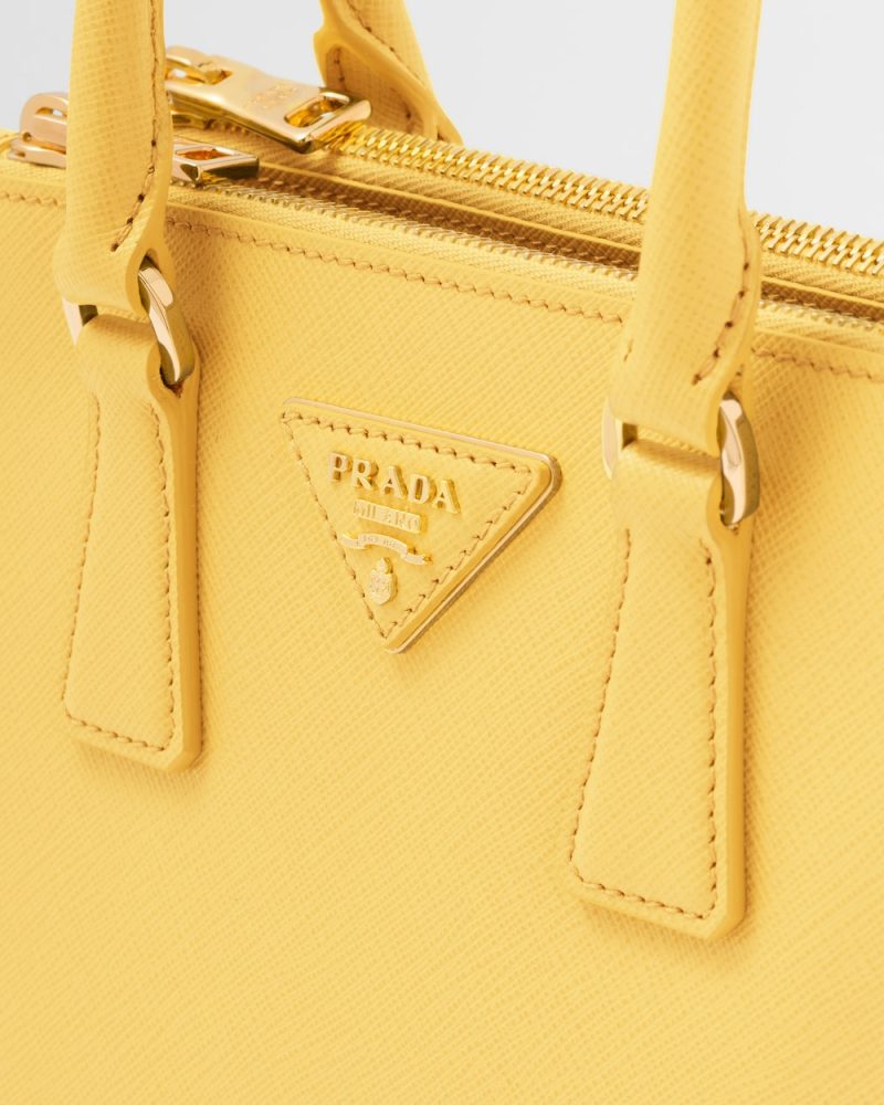 Prada Galleria Saffiano Leather Mini-Bag - Image 4