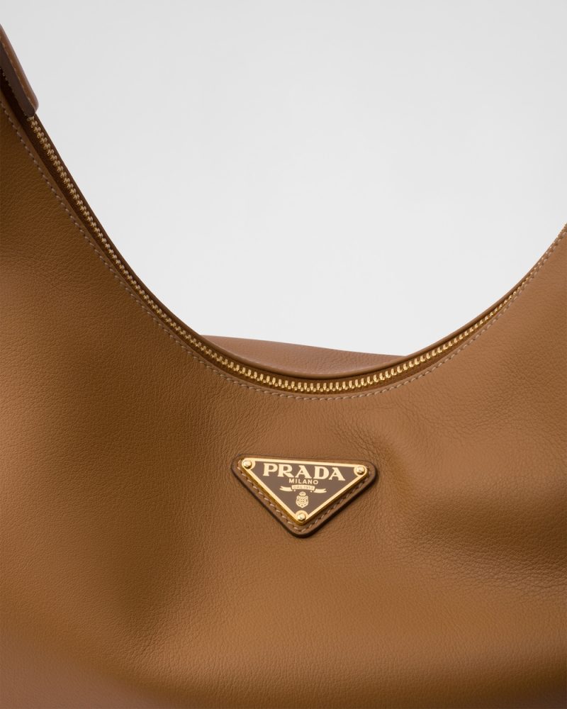 Prada Arqu?? Large Leather Shoulder Bag - Image 4