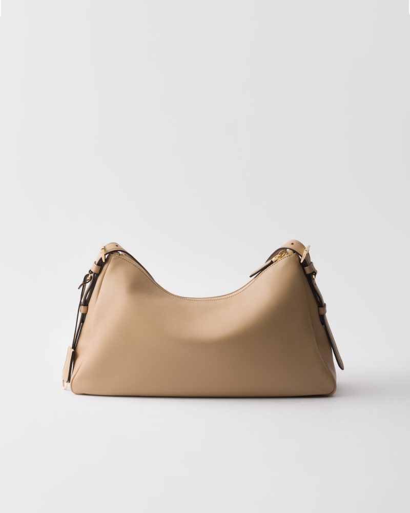 Prada Aim??e Large Leather Shoulder Bag - Image 3