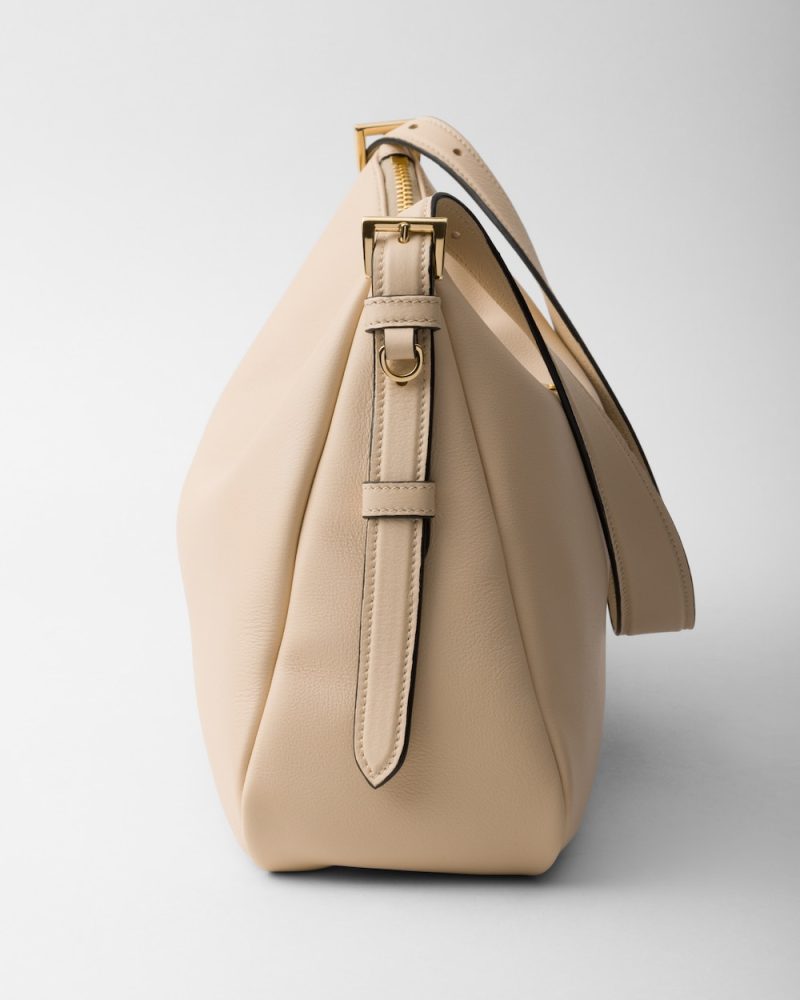 Prada Aim??e Large Leather Shoulder Bag - Image 3
