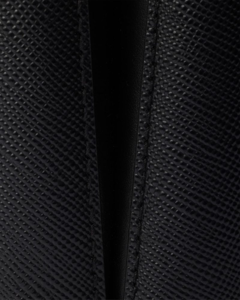 Prada Panier Saffiano Leather Mini-Bag - Image 5