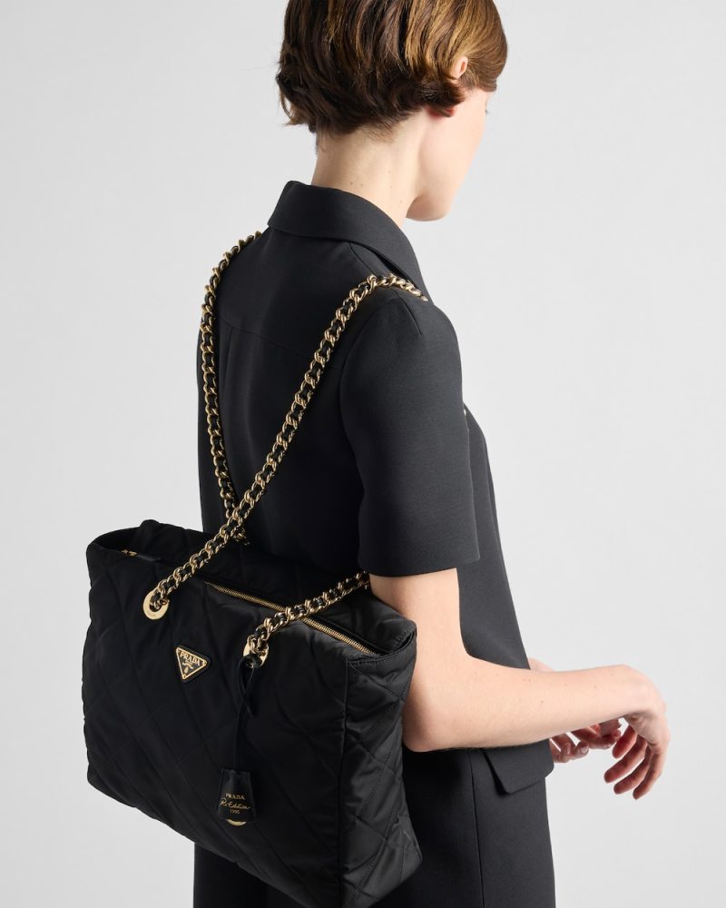 Prada Re-Edition 1995 Cha?ne Large Re-Nylon Bag - Image 8