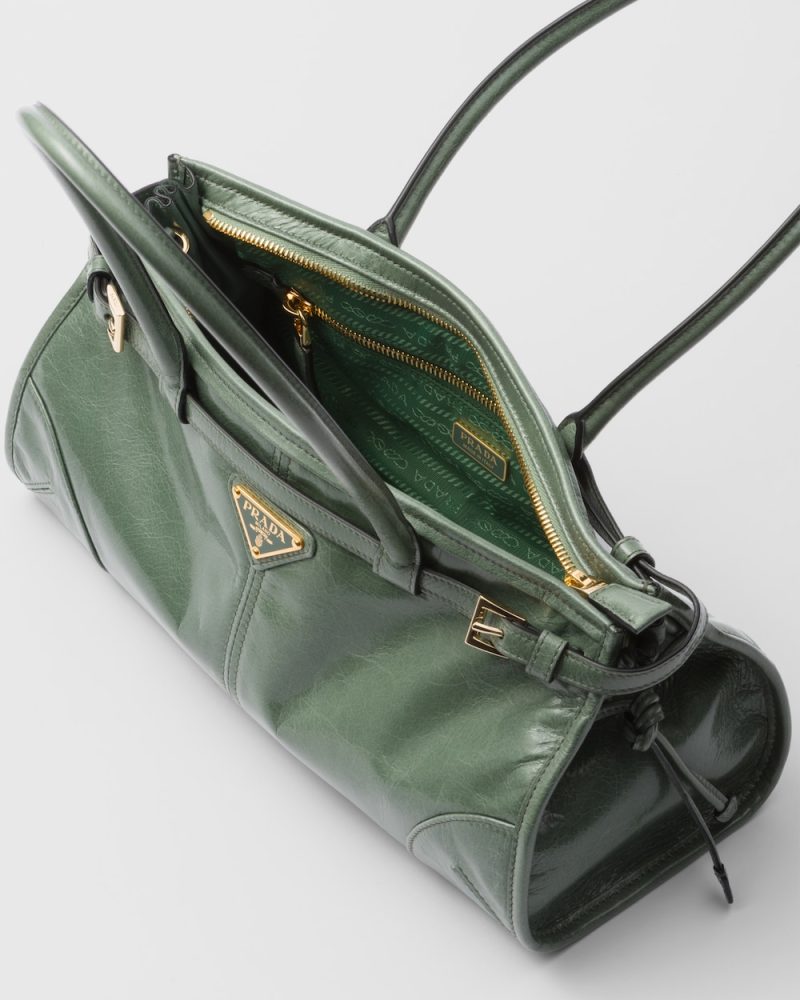 Prada Bonnie Medium Leather Handbag - Image 5