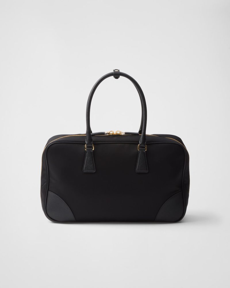 Prada Re-Edition 1978 Large Re-Nylon and Saffiano Leather Two-Handle Bag - Image 5