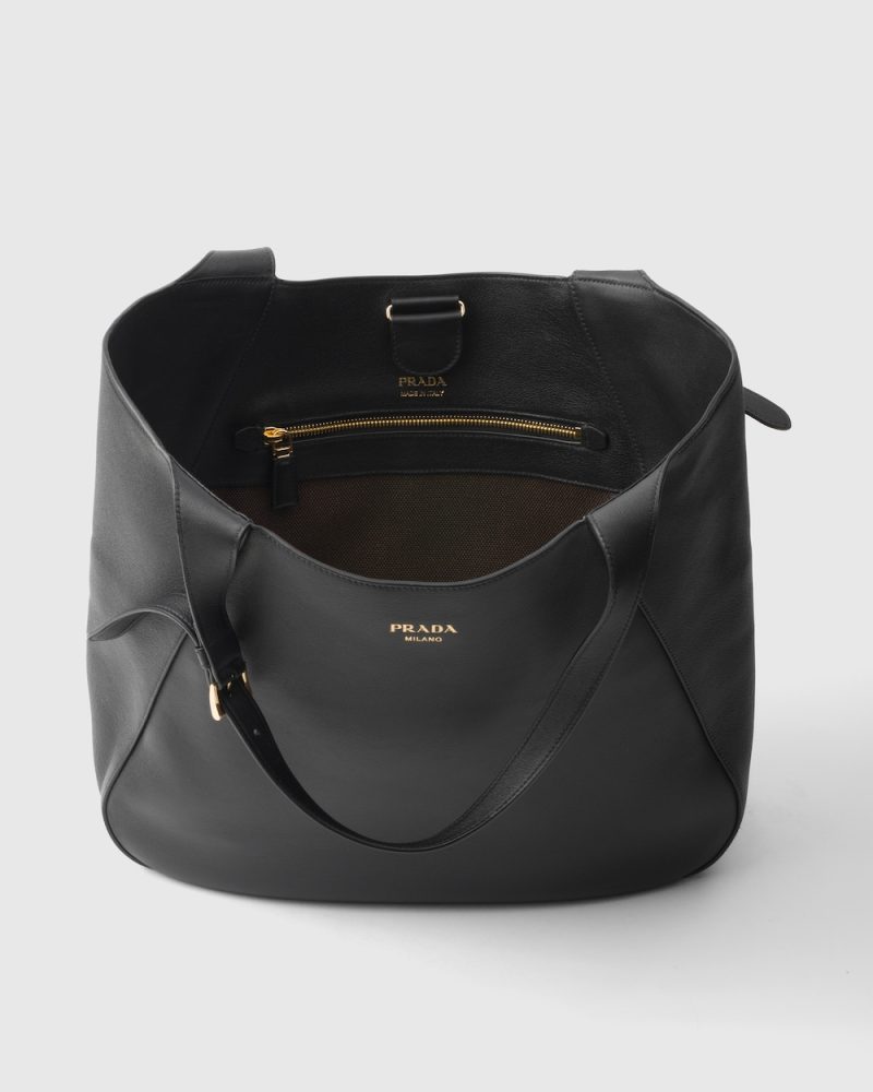 Large Leather Tote Bag - Image 5