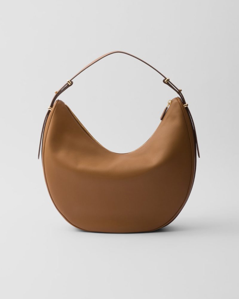 Prada Arqu?? Large Leather Shoulder Bag - Image 5
