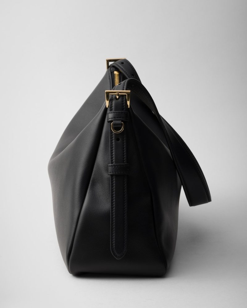 Prada Aim??e Large Leather Shoulder Bag - Image 5