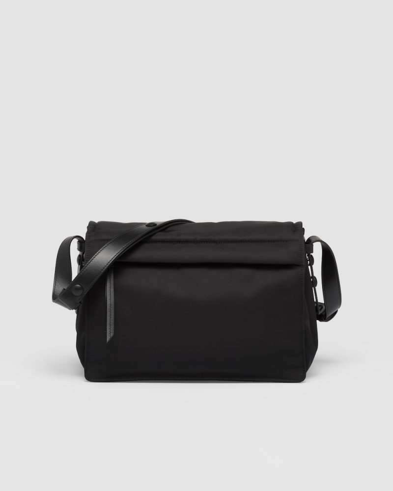 Medium Padded Re-Nylon Shoulder Bag - Image 6