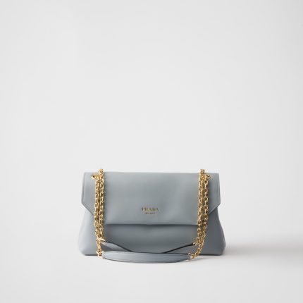 Prada Doux Medium Leather Shoulder Bag