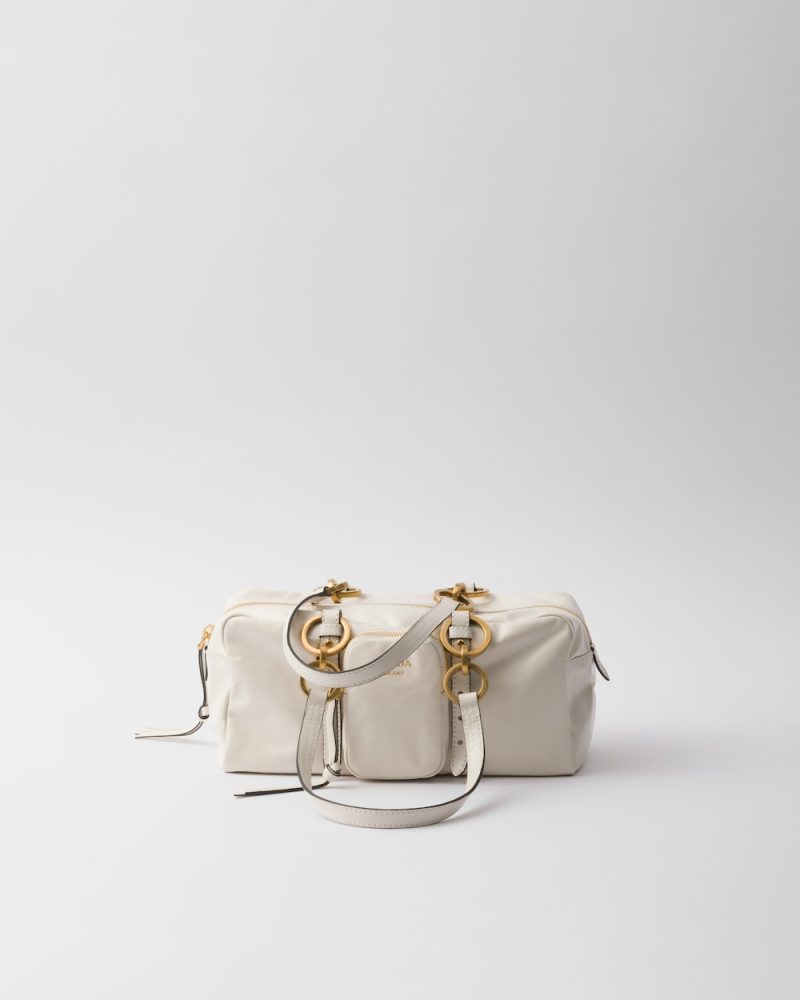 Prada Dangle Medium Leather Top-Handle Bag