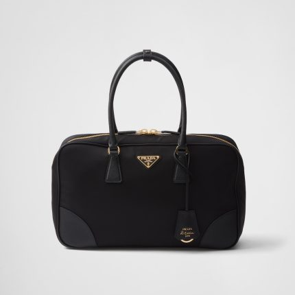 Prada Re-Edition 1978 Large Re-Nylon and Saffiano Leather Two-Handle Bag
