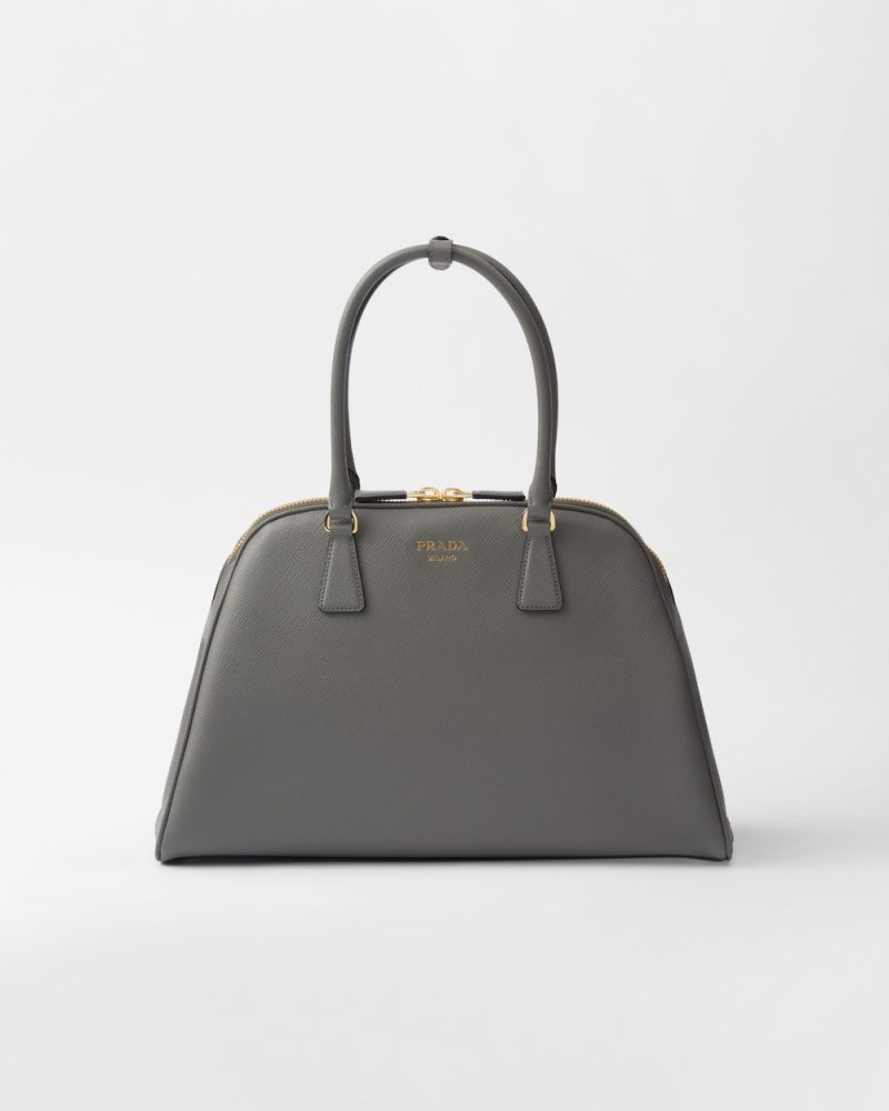 Large Saffiano Leather Bag