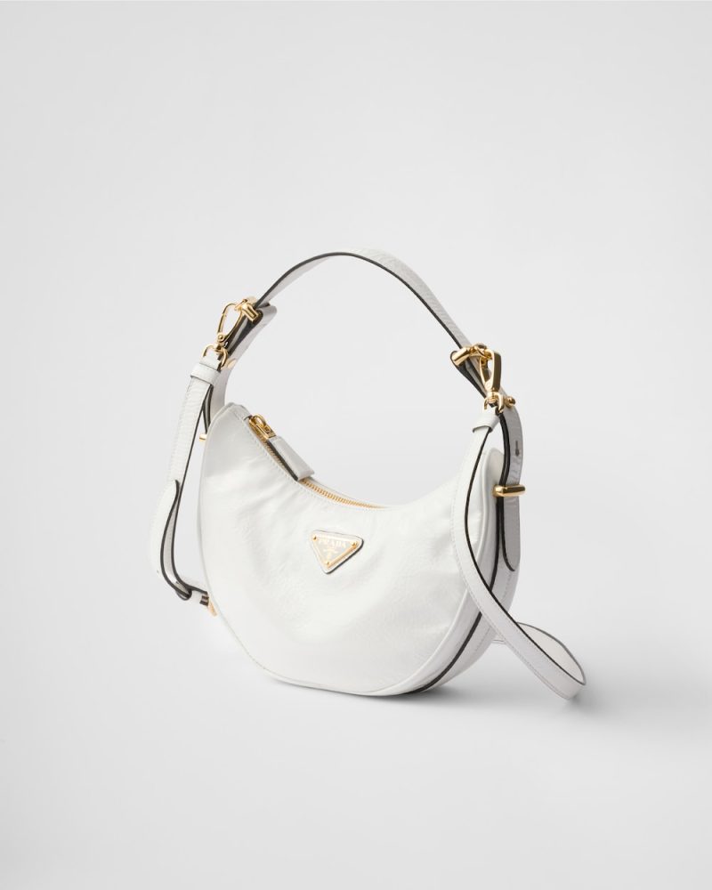 Prada Arqu?? Naplak Patent Leather Shoulder Bag - Image 2