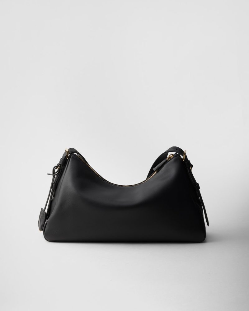 Prada Aim??e Large Leather Shoulder Bag - Image 6