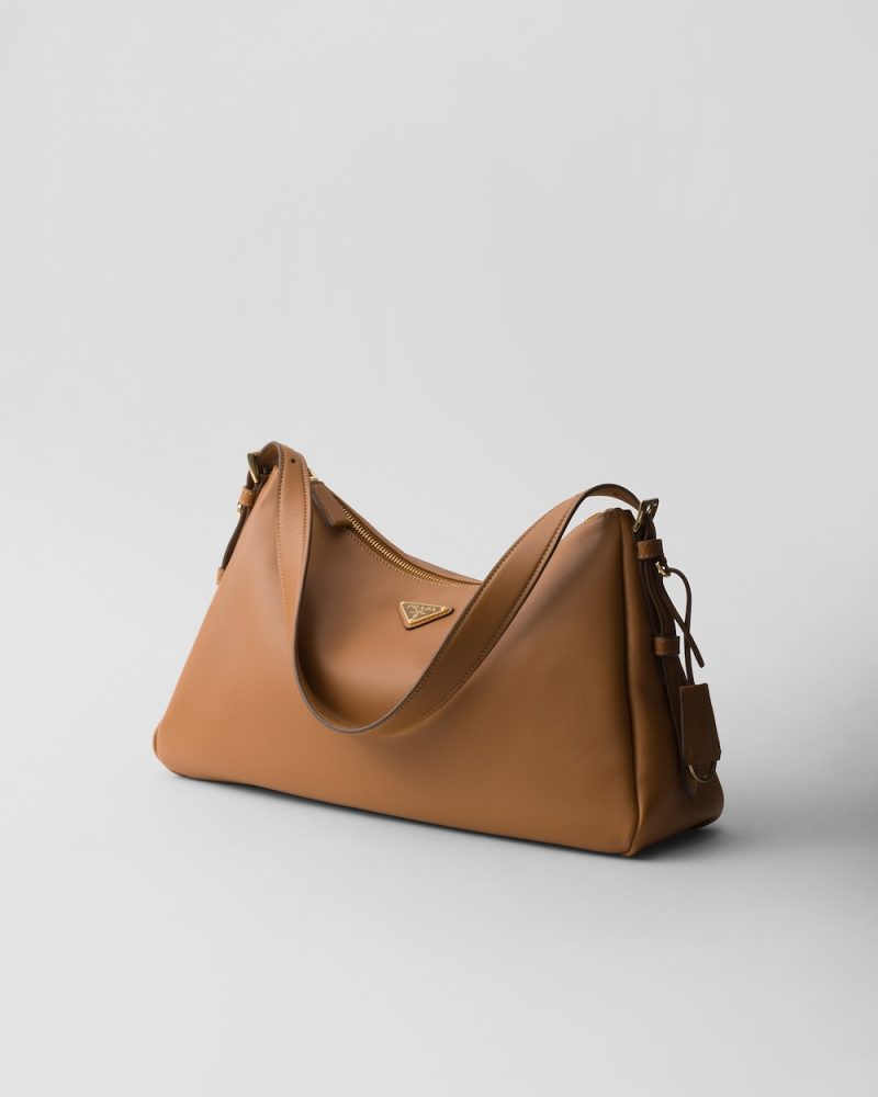 Prada Aim??e Large Leather Shoulder Bag - Image 6