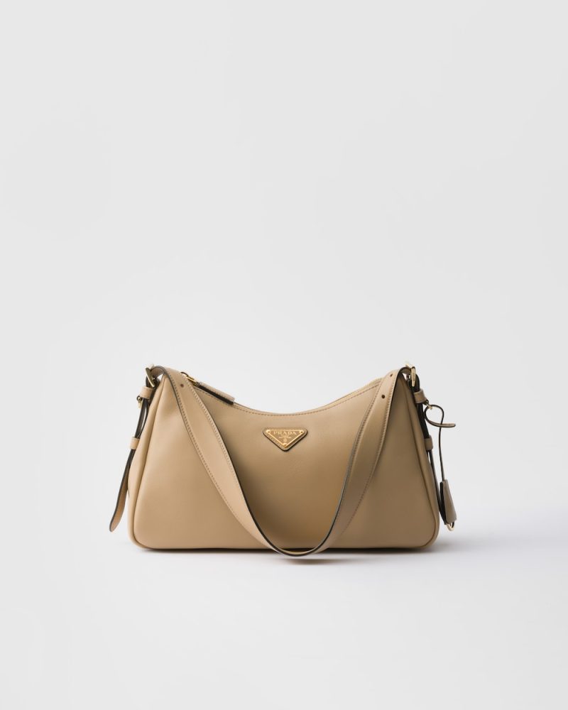 Prada Aim??e Medium Leather Shoulder Bag