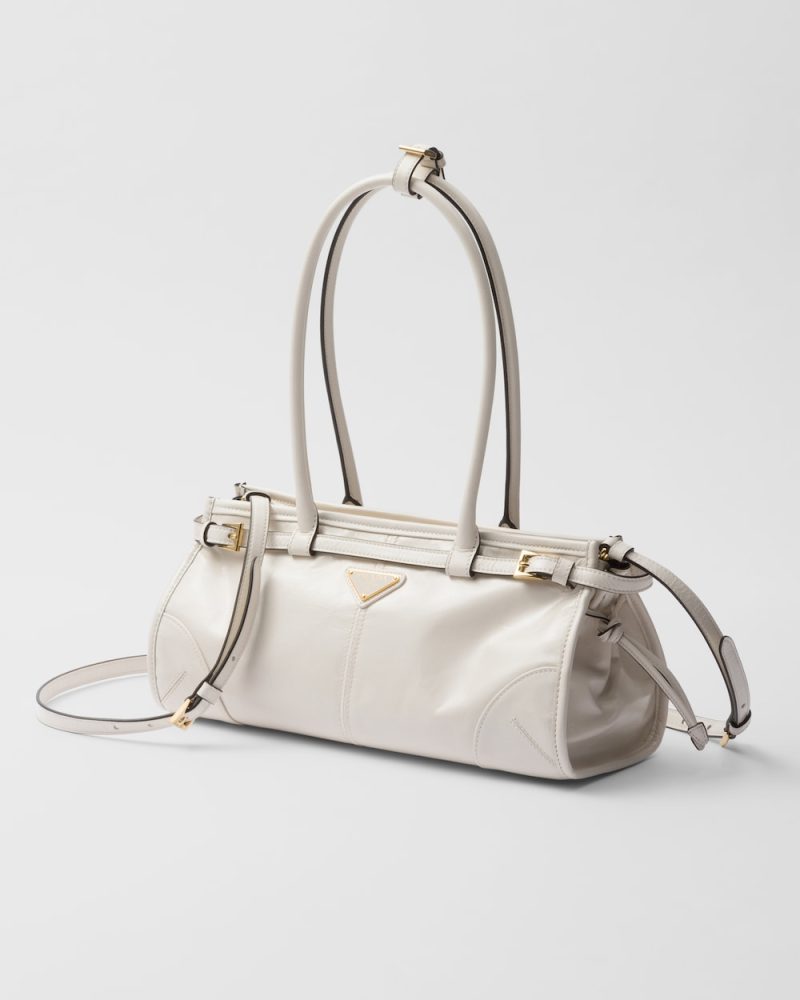 Prada Bonnie Medium Leather Handbag - Image 6