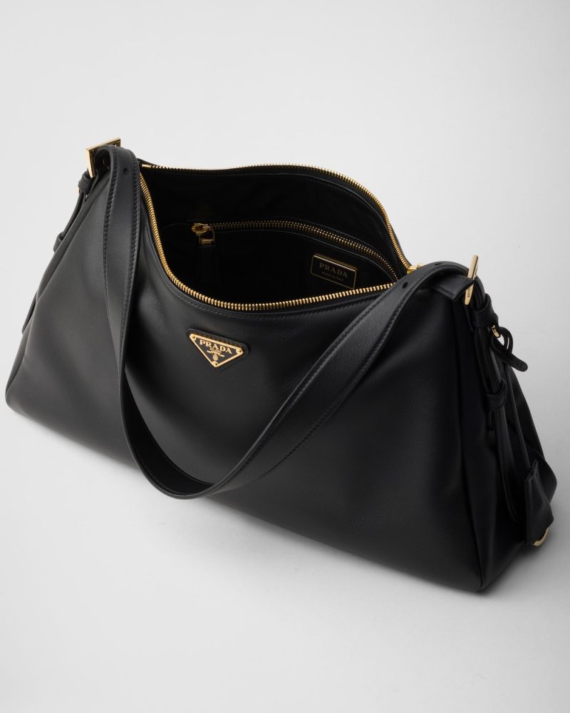 Prada Aim??e Large Leather Shoulder Bag - Image 7