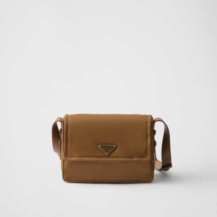 Small Padded Re-Nylon Shoulder Bag