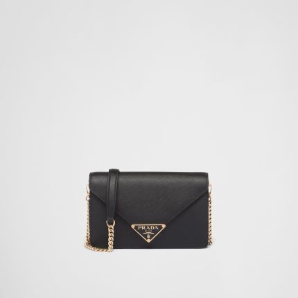 Saffiano Leather Shoulder Bag