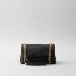 Prada Doux Medium Leather Shoulder Bag