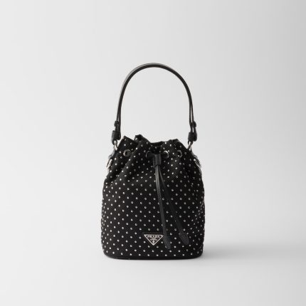 Re-Nylon Mini-Bag With Studs