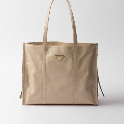 Prada Large Leather Tote Bag