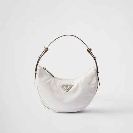 Prada Arqu?? Naplak Patent Leather Shoulder Bag