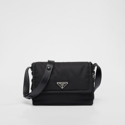Small Padded Re-Nylon Shoulder Bag